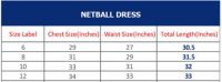 Ripon Rockets Netball Club Dress