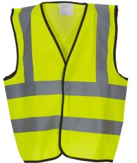 Oakham C of E & Parks School Jnr High Viz Yellow Vest