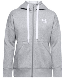 Under Armour Womens Rival Fleece Full Zip Hoodie