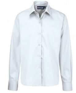 Landau Forte Academy School LS Blouse Girls (Pack x 2)