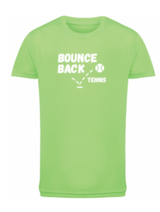 Bounce Back Tennis Logo T-Shirt (Age Group 9-10)