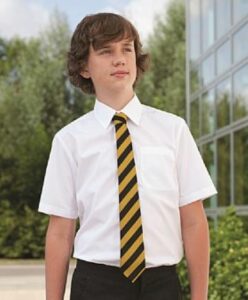 Landau Forte Academy School SS Shirts Boys (Pack x 2)