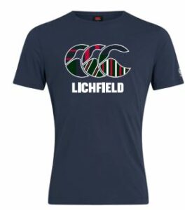 Lichfield Rugby Club Logo Tee Womens