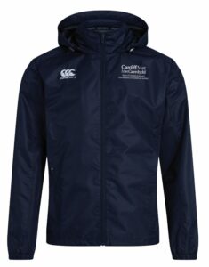 Cardiff Met Club Full Zip Rain Jacket Male