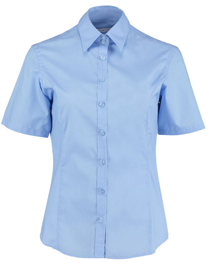 KK743F-ladies-short-sleeve-business-shirt-2