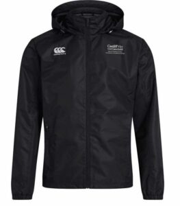 Cardiff Met Staff Club Full Zip Rain Jacket Male