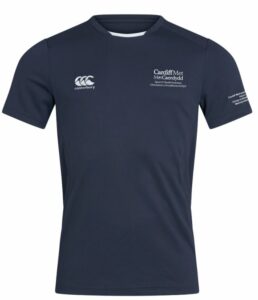 Cardiff Met Injury Clinic Student Club Dry Tee Male