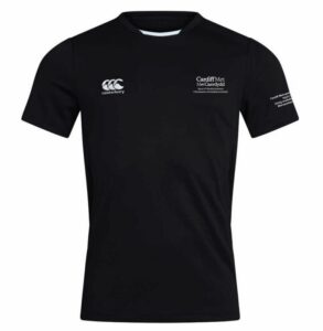 Cardiff Met Injury Clinic Staff Club Dry Tee Male