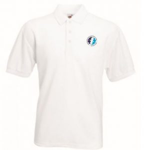 Oakham C of E & Parks School Jnr Polo Shirt White