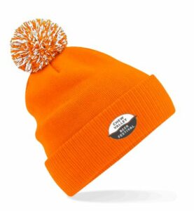 Chew Valley Beer Festival Orange Bobble Hat