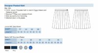 Landau Forte Academy School Pleated Skirt Womens