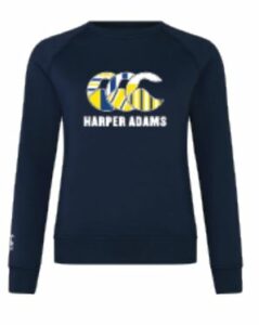 Harper Adams University Logo Sweatshirt Womens Rugby