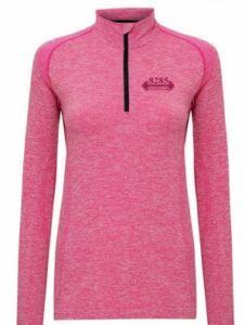 8285 Womens Seamless 3D Performance 1/4 Zip Midlayer