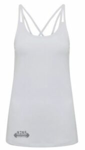 8285 Womens Lazer Cut Spaghetti Strap Vest