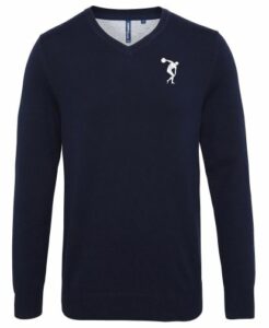 Carnegie Alumni Mens V-Neck Sweater