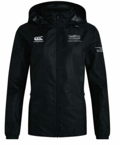 Cardiff Met Injury Clinic Staff Club Rain Jacket Jacket Womens